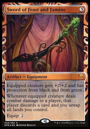 Sword of Feast and Famine (Kaladesh Inventions) Trading Card