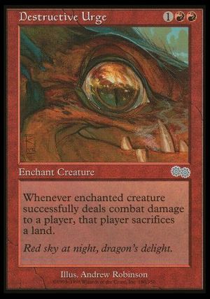 Destructive Urge (Urza's Saga)