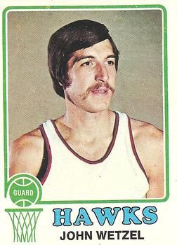 John Wetzel 1973 Topps #72 Sports Card