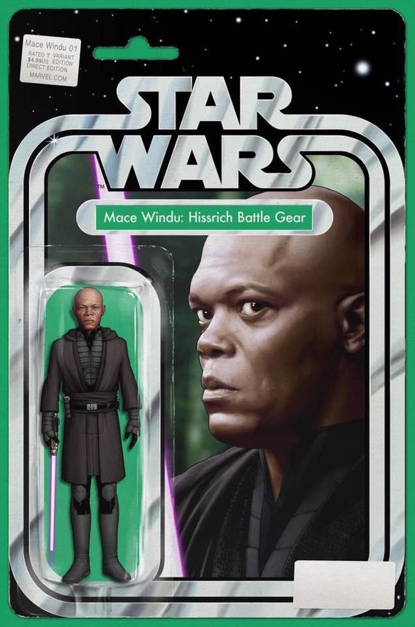 Star Wars: Jedi of the Republic - Mace Windu #1 (Action Figure Variant Cover)