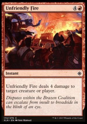 Unfriendly Fire (Ixalan)