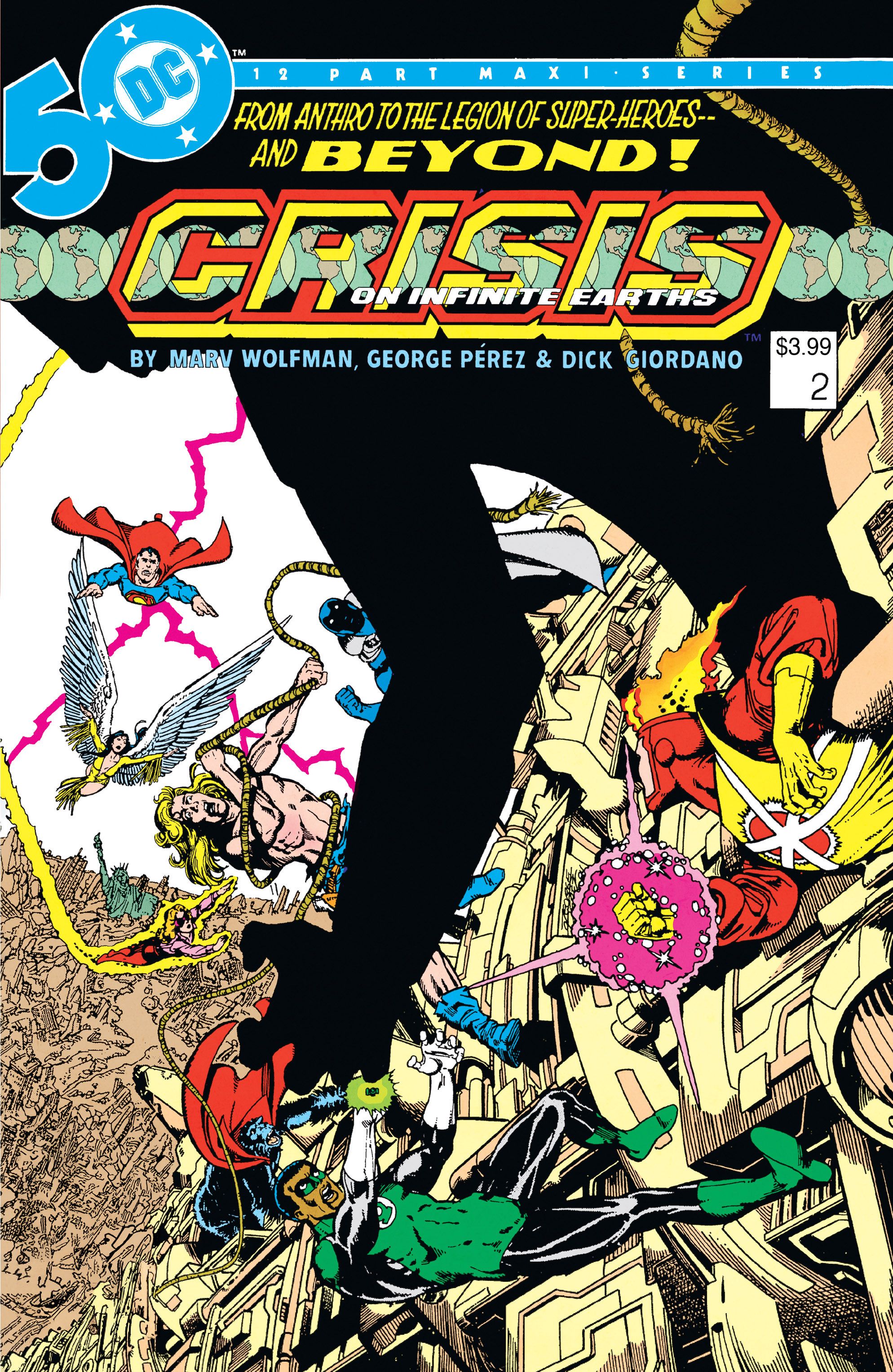 Crisis on Infinite Earths #2 (Facsimile Edition Cvr A George Perez) Comic