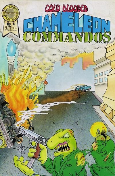 Cold Blooded Chameleon Commandos #4 Comic
