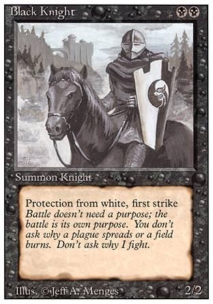 Black Knight (Revised Edition) Trading Card