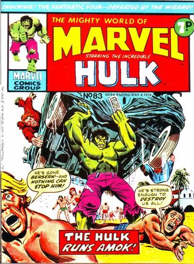 Mighty World of Marvel, The #83 Comic