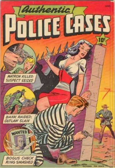 Authentic Police Cases #5 Comic