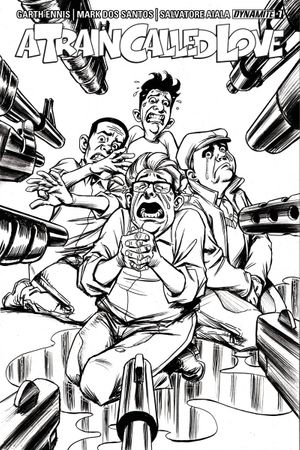 Train Called Love #7 (Cover B 10 Copy B&w Cover)