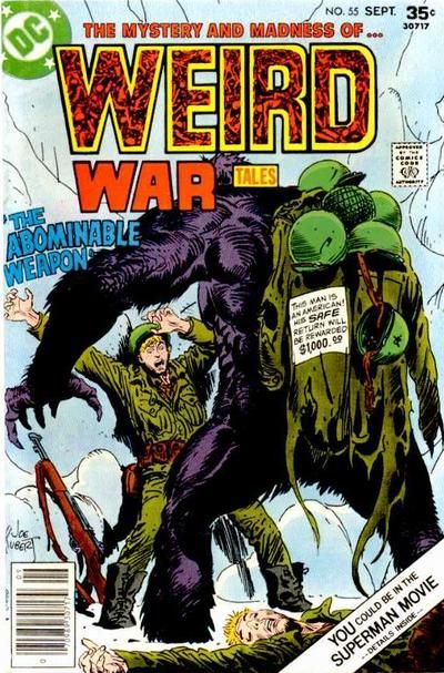 Weird War Tales #55 Comic