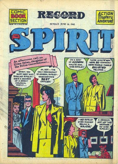 Spirit Section #6/10/1945 Comic