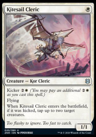 Kitesail Cleric (Zendikar Rising) Trading Card