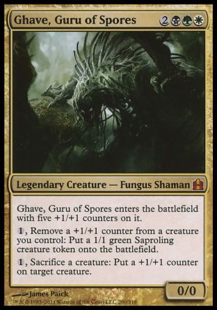 Ghave, Guru of Spores (MTG Commander) Trading Card