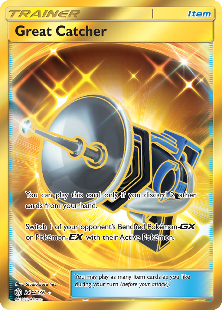 Great Catcher (264/236) - Cosmic Eclipse Pokémon Card