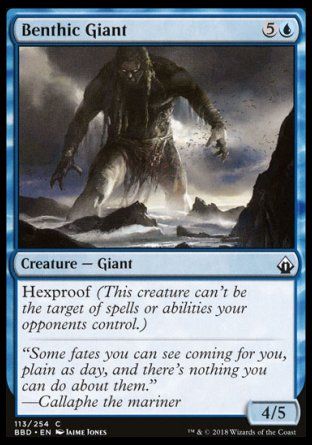 Benthic Giant (Battlebond) Trading Card