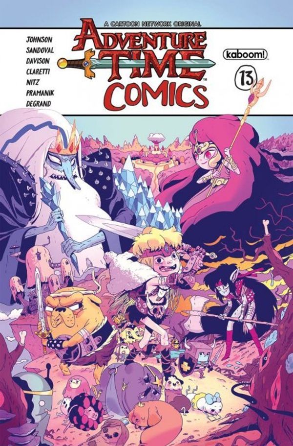 Adventure Time Comics #13 (Subscription Monlongo Variant)