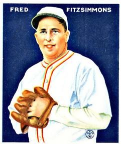 Freddie Fitzsimmons 1933 Goudey (R319) #235 Sports Card