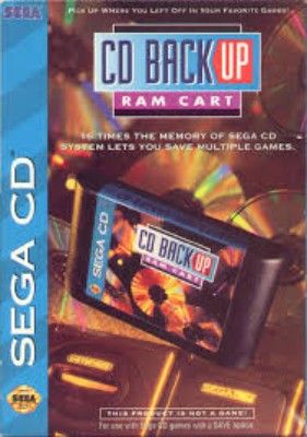 CD Backup RAM Cart Video Game