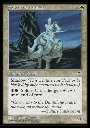 Soltari Crusader (Tempest) Trading Card