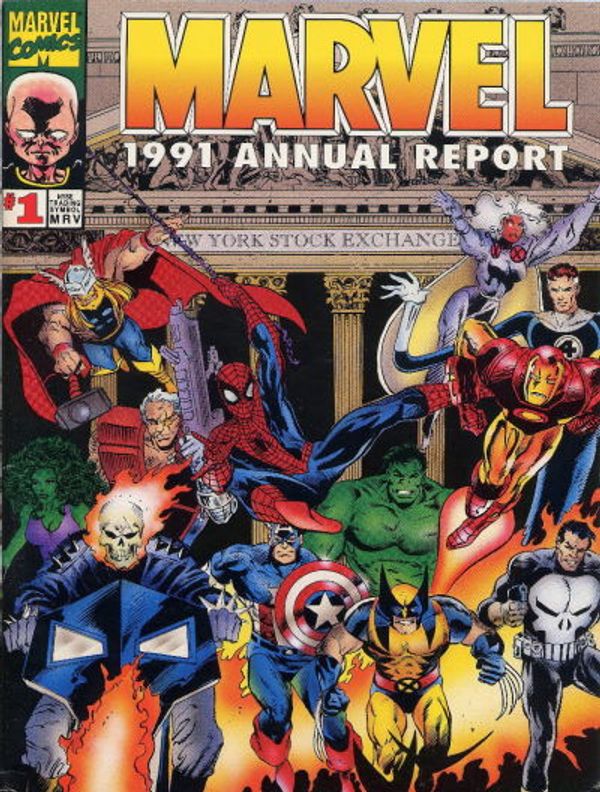 Marvel Annual Report #1991