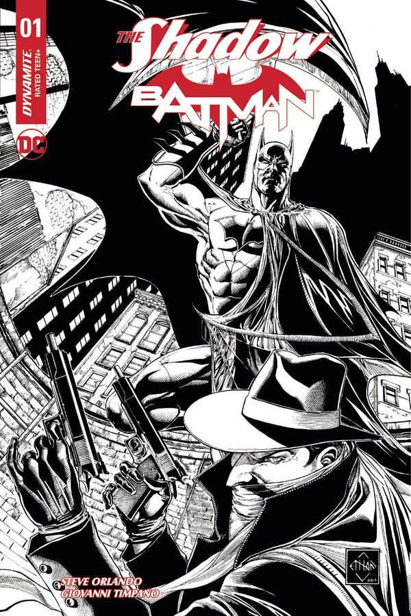 Shadow/Batman #1 (Cover N 75 Copy Van Sciver Cover)