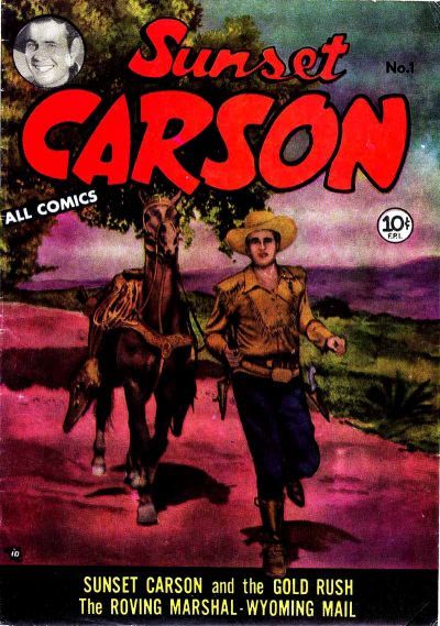 Sunset Carson Comic