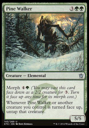 Pine Walker (Khans of Tarkir) Trading Card