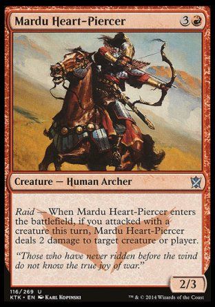 Mardu Heart-Piercer (Khans of Tarkir) Trading Card