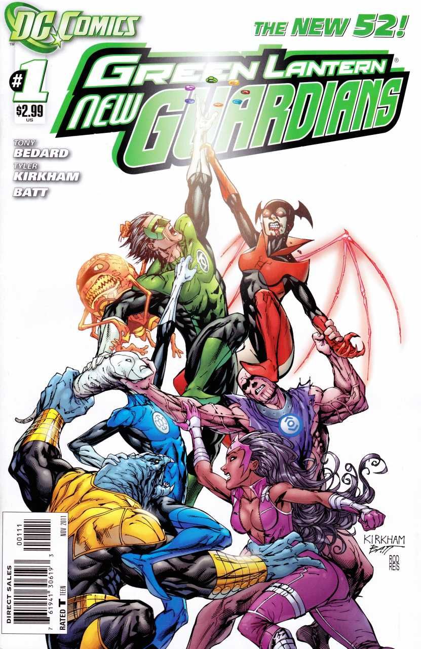 Green Lantern: New Guardians #1 Comic