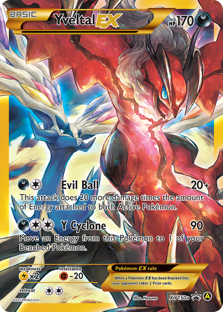 Yveltal EX (XY150a) - XY Black Star Promos Pokémon Card