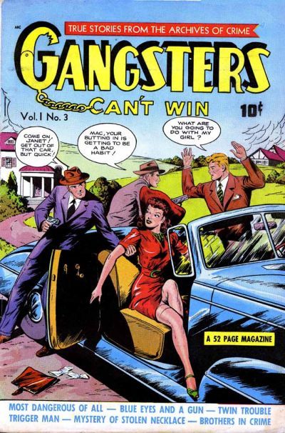 Gangsters Can't Win #3 Comic