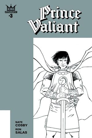 King Prince Valiant #3 (10 Copy Shalvey B&amp;w Cover)