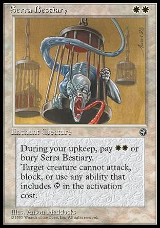 Serra Bestiary (Homelands) Trading Card