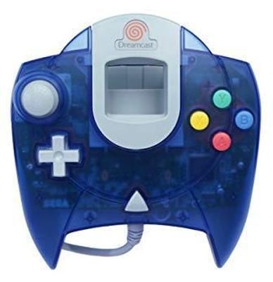 Sega Dreamcast Controller [Transparent Blue] Video Game