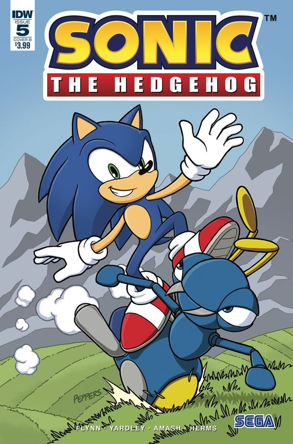 Sonic the Hedgehog #5 (Cover B Gates)