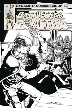 Battlestar Galactica Classic #2 (20 Copy Hdr B&w Cover)