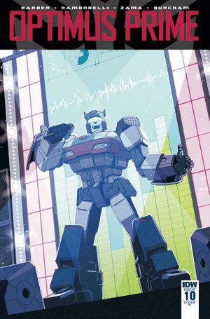 Optimus Prime #10 (10 Copy Cover)