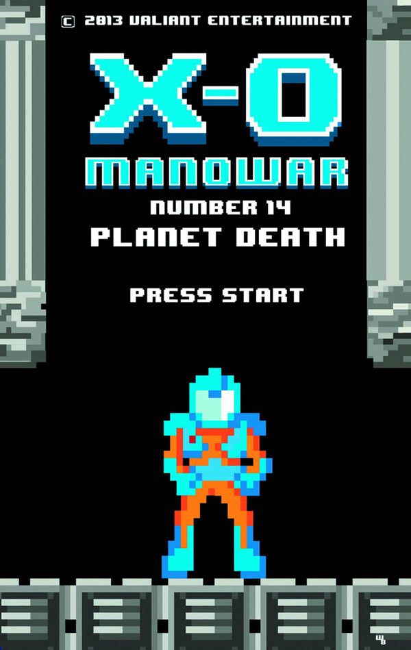 X-O Manowar #14 ((pd) Orderall 8-bit Var)