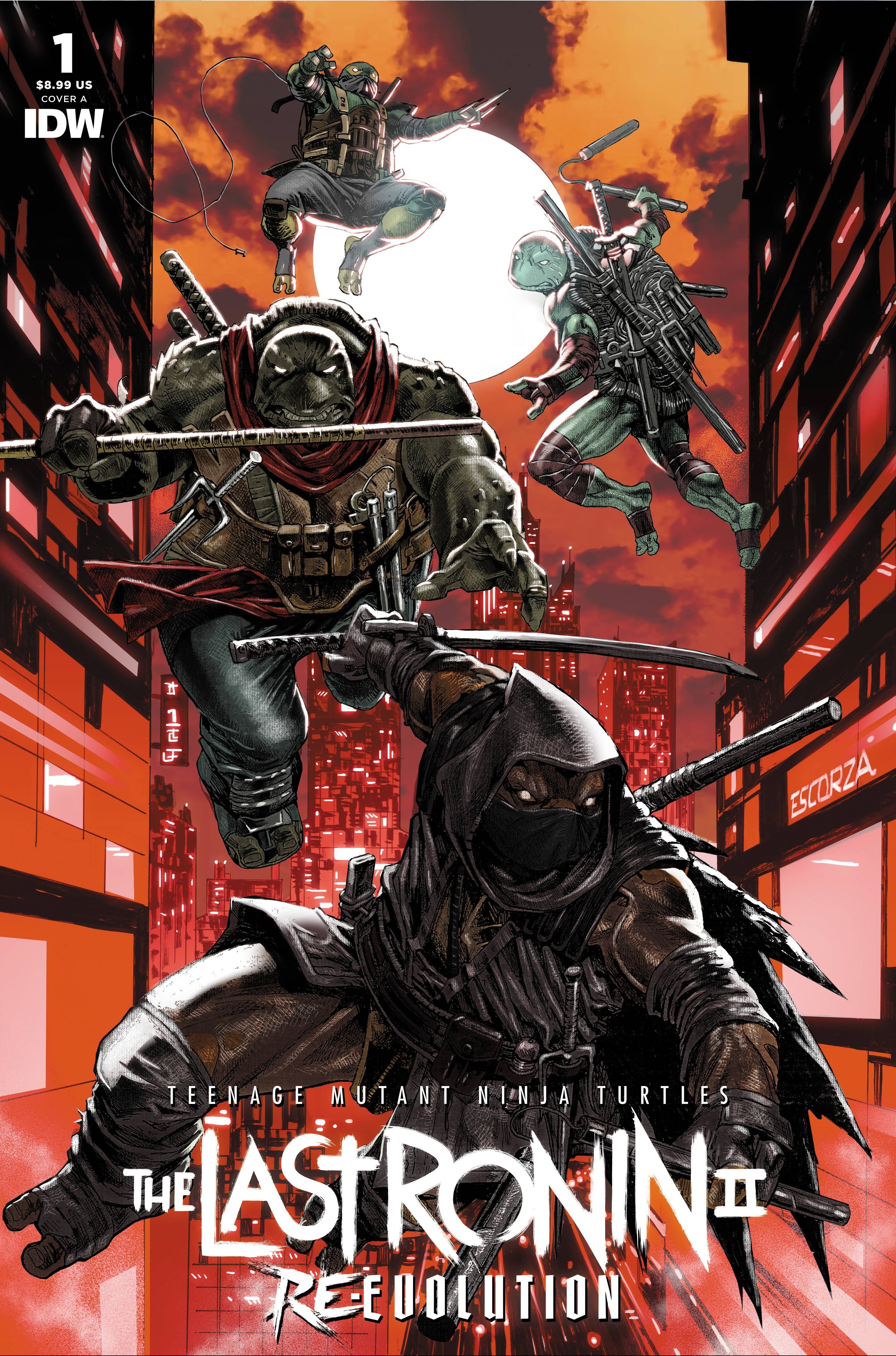 Teenage Mutant Ninja Turtles: The Last Ronin II - Re-Evolution Comic