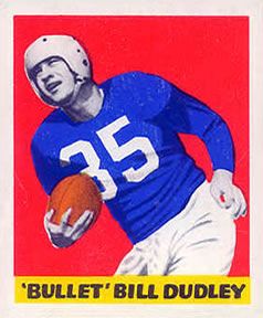 Bill Dudley 1948 Leaf Football #36 Sports Card