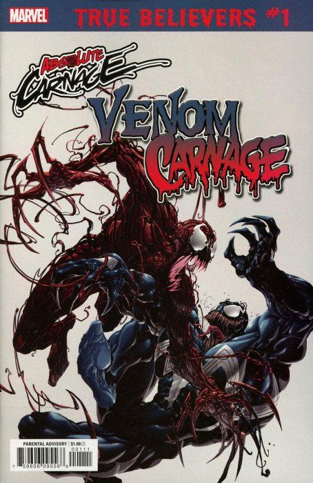 True Believers: Absolute Carnage - Venom vs Carnage #1 Comic