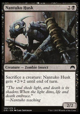 Nantuko Husk (Magic Origins) Trading Card