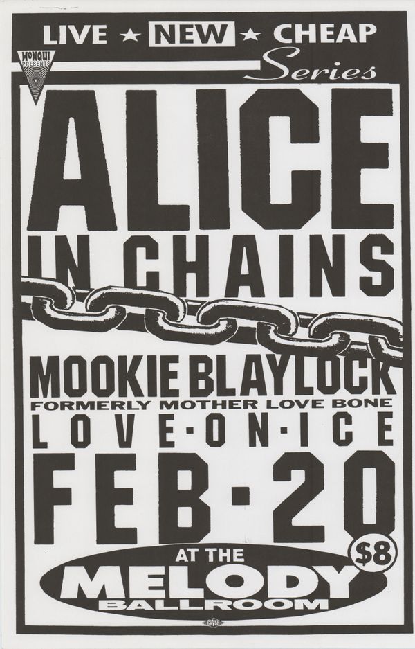 MXP-250.4 Alice In Chains 1991 Melody Ballroom  Feb 20
