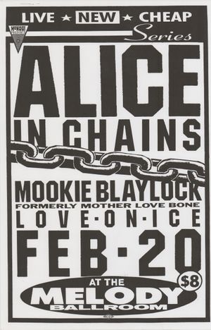 MXP-250.4 Alice In Chains 1991 Melody Ballroom  Feb 20