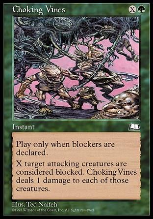 Choking Vines (Weatherlight) Trading Card