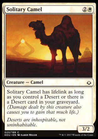 Solitary Camel (Hour of Devastation) Trading Card