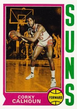 Corky Calhoun 1974 Topps #107 Sports Card