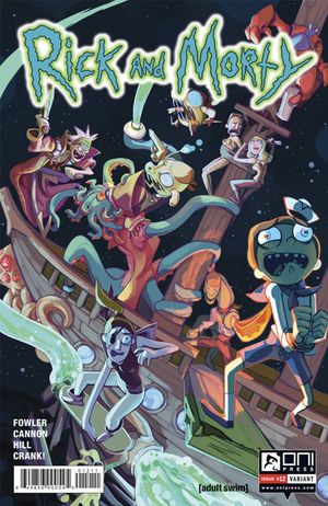 Rick and Morty #12 (Cover Variant Rodriguez)