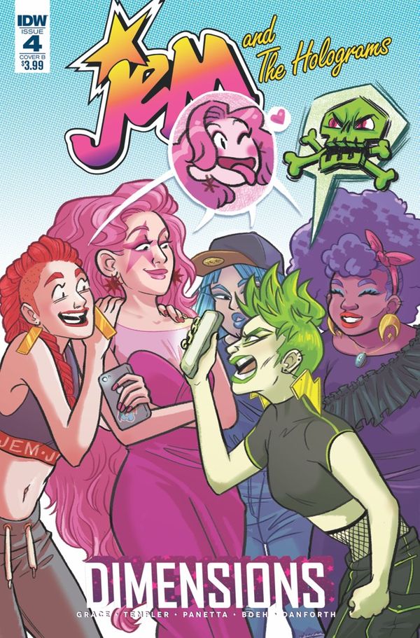 Jem & The Holograms Dimensions #4 (Cover B Fischer)