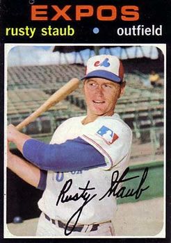 1966 TOPPS RUSTY STAUB BASEBALL CARD #106