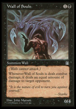 Wall of Souls (Stronghold) Trading Card