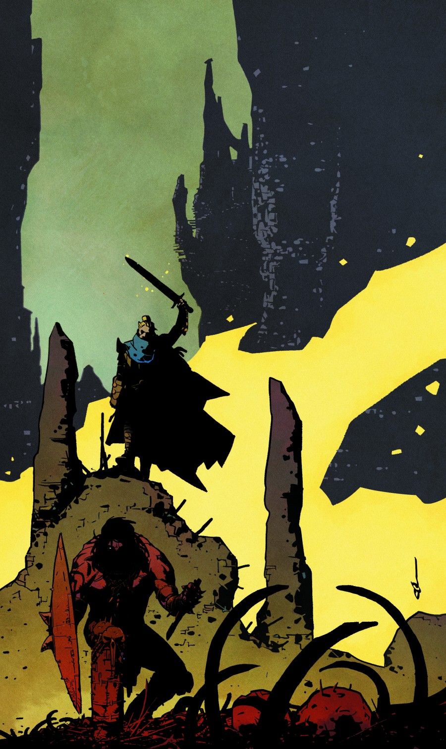 Conan And Dragonero #6 (Cover B Mirko Colac Virgin Variant) Comic
